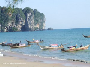 Strandfoto von Ao Nang in Krabi